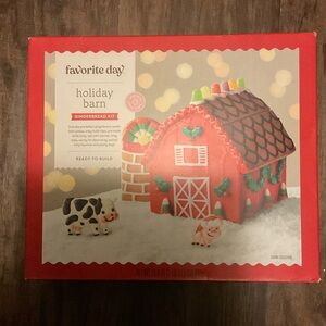 Target Favorite Day Holiday Barn Gingerbread Kit - Red and White